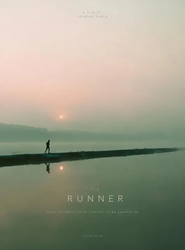 湖边慢跑（豆花首映）封面海报，配速不重要