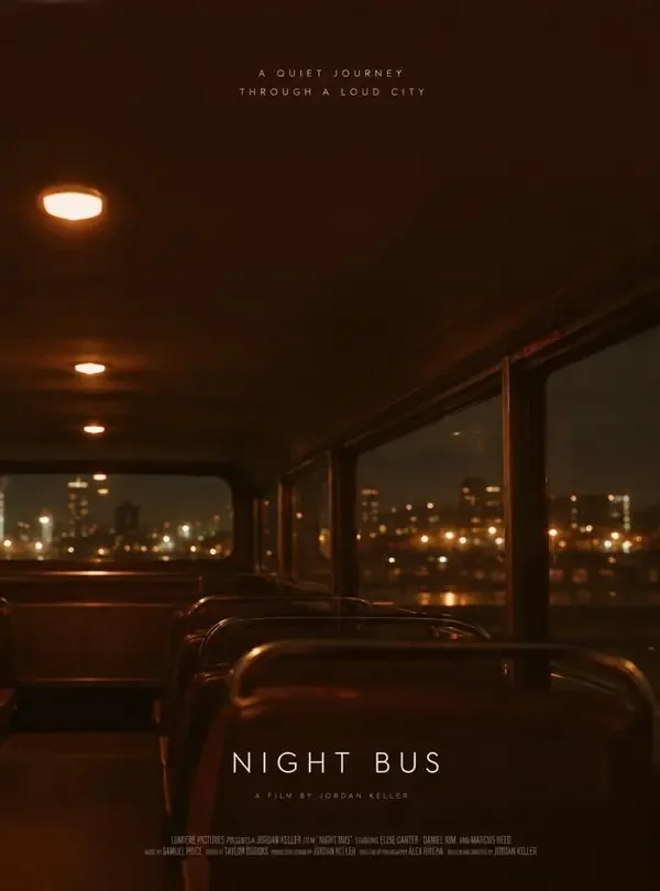 末班车的蓝调时刻 - 豆花首映 - 6v电影 末班车的蓝调时刻(豆花首映)封面海报,夜里十一点的归途